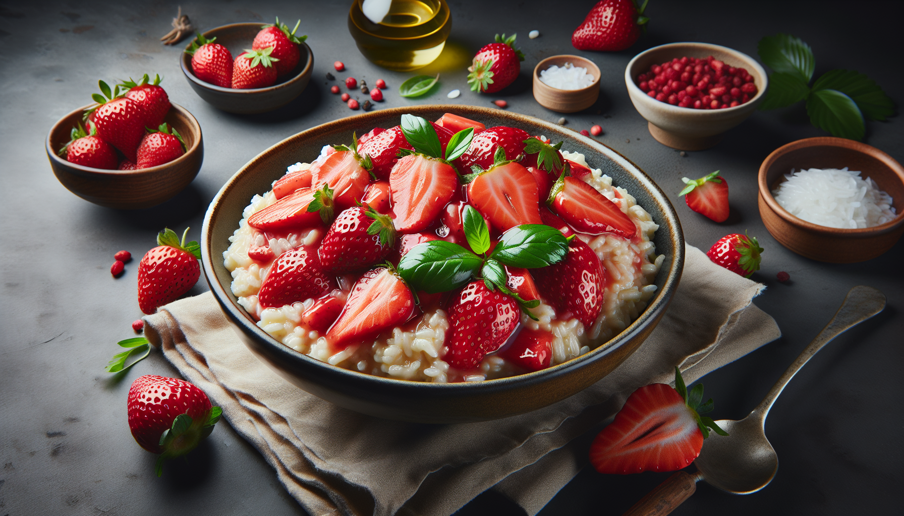 risotto con le fragole